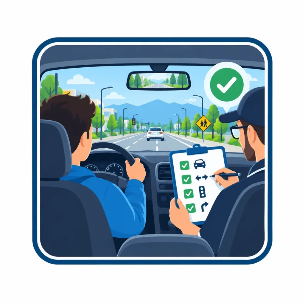 Driving skill assessment with instructor feedback for ICBC road test preparation